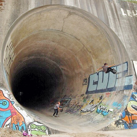 Glory Hole 2 skateboarders