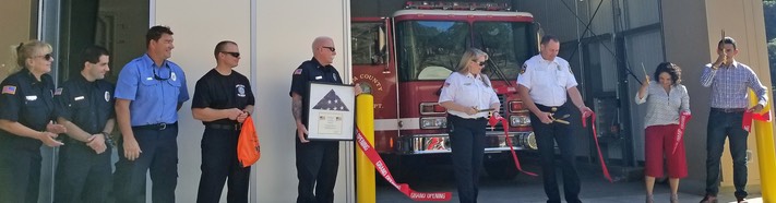 Ribbon cutting