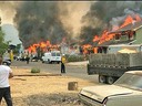 Rimrock houses burn